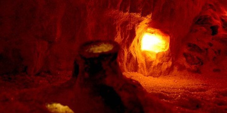 70 Kč za relaxační pobyt v solné jeskyni v Třeboni v hodnotě 120 Kč