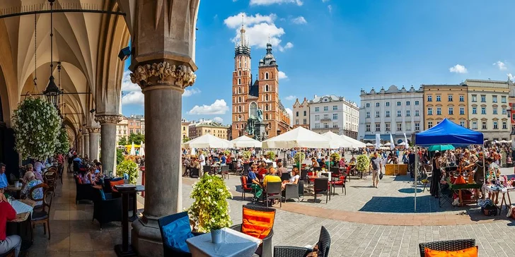 Moderní ubytování v královském Krakově se snídaní, bazénem a saunou
