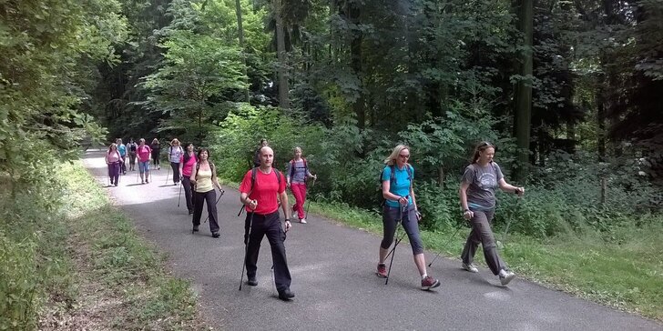 4hodinový základní kurz Nordic Walking pro zdraví a kondici