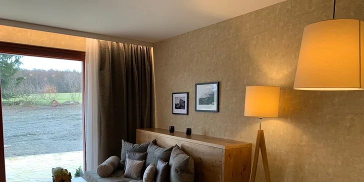 Krásný apartmán u České Lípy: snídaně i wellness a Lužické hory na dohled