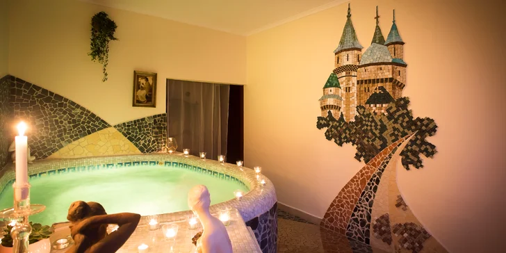 Romantika přímo pod Bojnickým zámkem: vinařský hotel, relax i jídlo pro 2