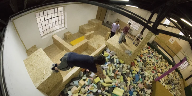 Vyzkoušej si, jaké to je být ninjou: vstup do Parkour Parku i hodina s trenérem