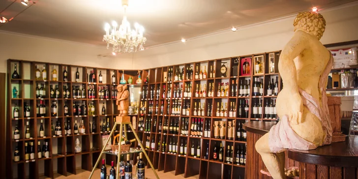 Romantika přímo pod Bojnickým zámkem: vinařský hotel, relax i jídlo pro 2