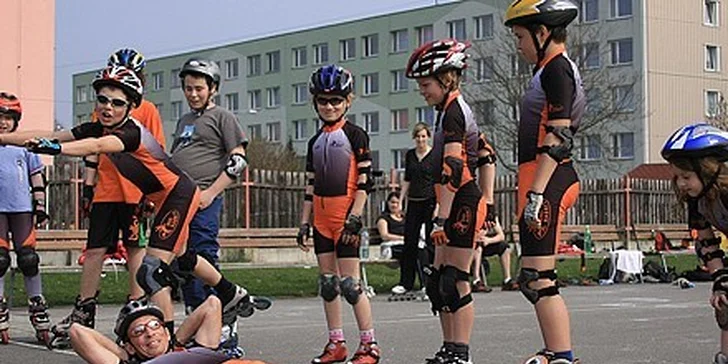 Kurz inline bruslení pro děti i dospělé v hodnotě 200 Kč