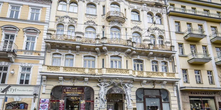 Odpočinek pro dva s plnou penzí a procedurami v centru Mariánských Lázní