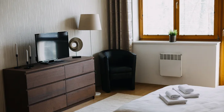 Moderní apartmány na jižní Moravě pro 8 až 12 osob vč. vířivky a sauny