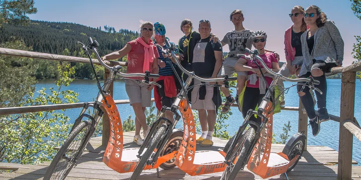 Zapůjčte si v půjčovně Prima Koloběžky elektrokoloběžku a výlet bude rázem snazší a zábavnější.