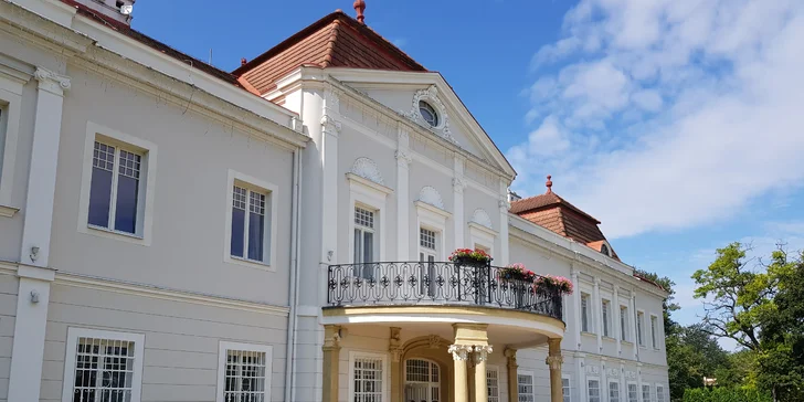 Pohádkový pobyt na zámečku se snídaní a wellness, jen 20 km od Bratislavy