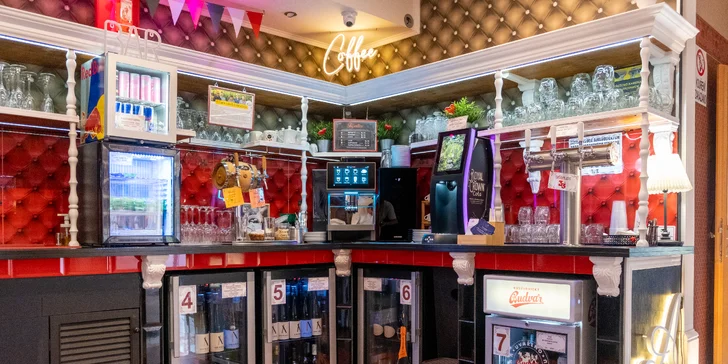 Môžete využiť aj samoobslužný lobby bar.