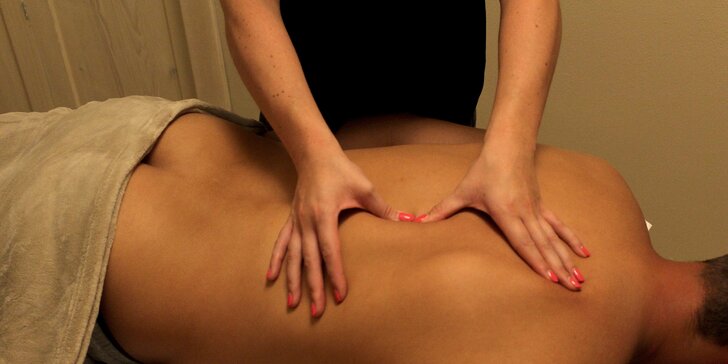 Masáž dle výběru: lávové kameny, zdravotní, hloubková nebo relaxační masáž: 60 nebo 75 min.