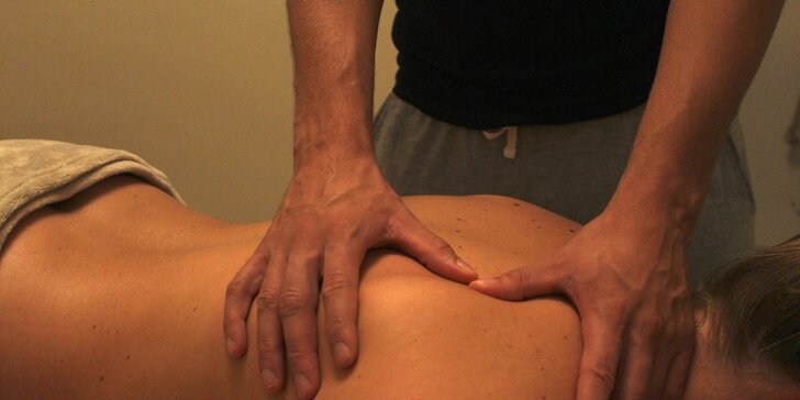 Pryč s bolestí zad: Zdravotní, hloubková nebo relaxační masáž 60 i 75 minut