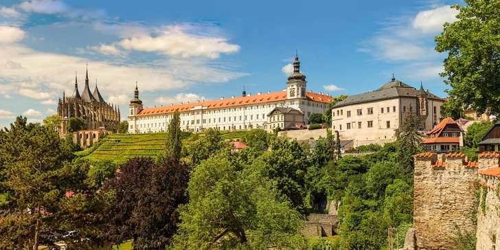 Pobyt v Kutné Hoře u chrámu sv. Barbory: polopenze i vstupenky do chrámu