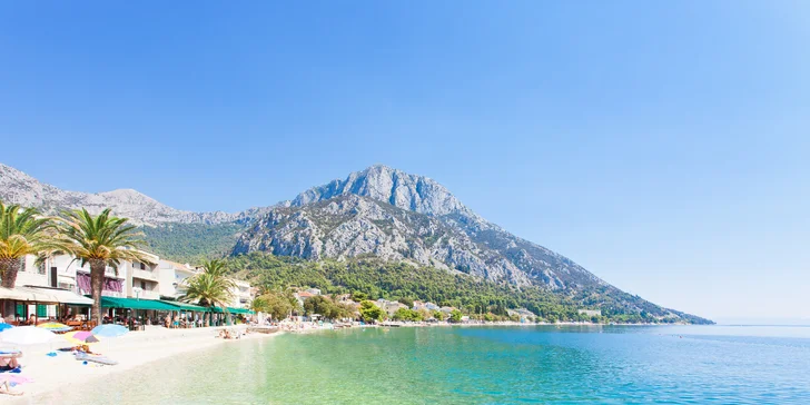 Chorvatský Gradac na 9-11 nocí s ubytováním ve vile či penzionu vč. dopravy