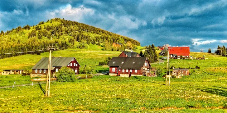 Luxusní pobyt v 4* hotelu uprostřed Jizerek: polopenze a privátní wellness