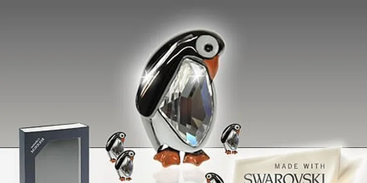 Exkluzivní brož s elementy SWAROVSKI v původní hodnotě 459