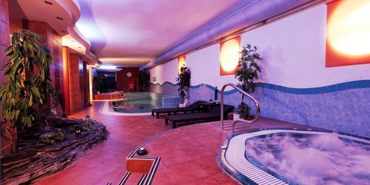 Relaxace na jižní Moravě s polopenzí a neomezeně wellness i bazén