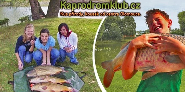 Prázdninové rybaření na Kaprodromu