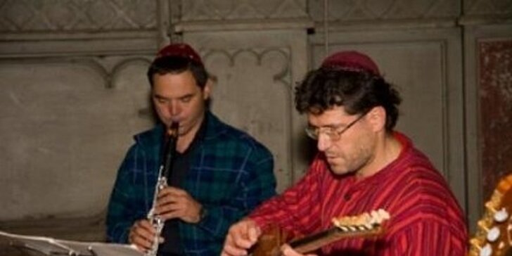 60 Kč za vstup na 1. malý festival židovské hudby v hodnotě 90 Kč