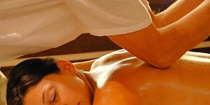 70minutová havajská masáž celého těla zezadu za 300 Kč