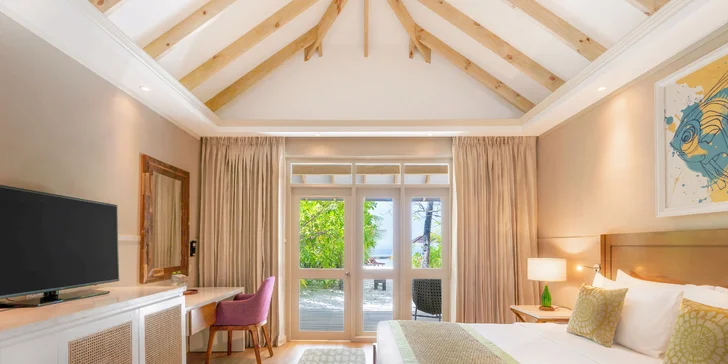 Exotická dovolená v 4* resortu na Maledivách: 6–12 nocí s all inclusive, bazén