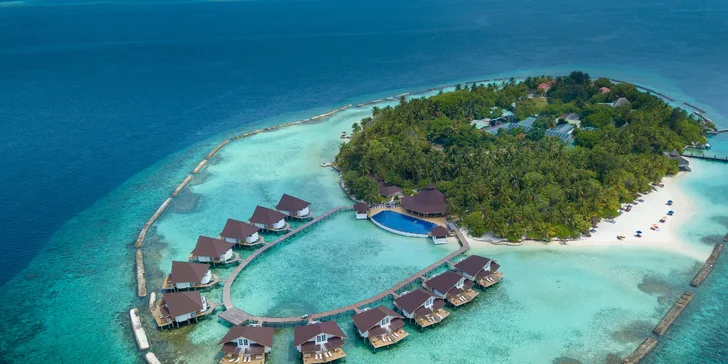 Exotická dovolená v 4* resortu na Maledivách: 6–12 nocí s all inclusive, bazén