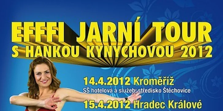 90 Kč za půl denní jarní tour s Hankou Kynychovou v hodnotě 190 Kč