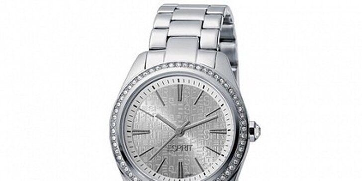 1290 Kč za dámské elegantní hodinky z nerezové oceli Esprit