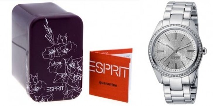 Dámské elegantní hodinky z nerezové oceli Esprit