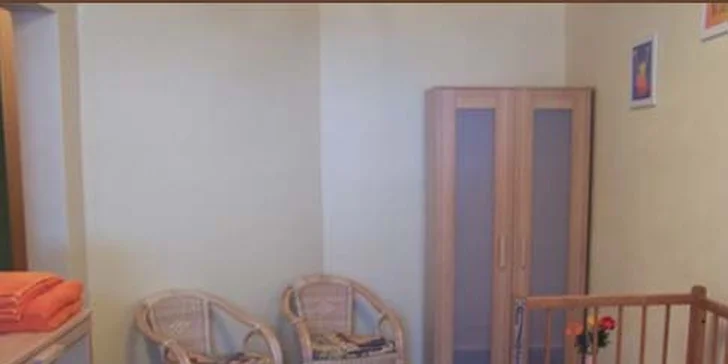 Můžete si půjčit i dětskou postýlku.