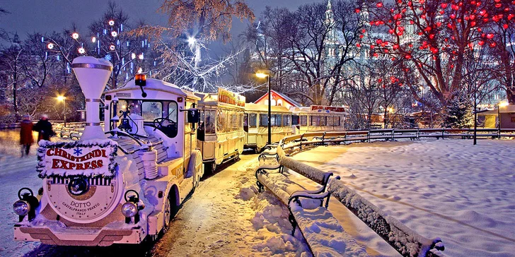 Vybrat si můžete i speciální variantu a vyrazit do kouzelné předvánoční Vídně na adventní trhy.