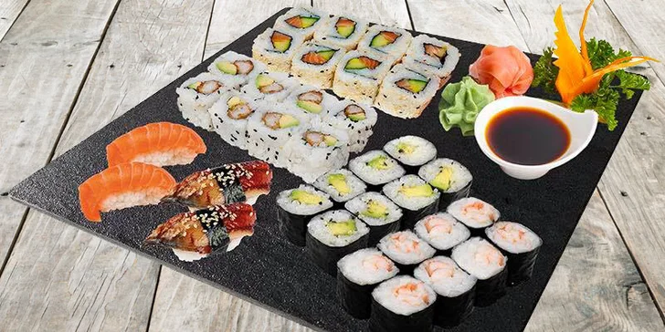 Sushi set s 36 ks nigiri a maki