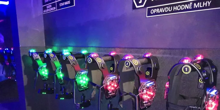 Zastřílejte si: 15 min. hry v profesionální laser game aréně pro jednoho nebo pro skupinu