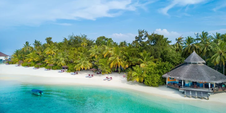 Exotická dovolená v 4* resortu na Maledivách: 6–12 nocí s all inclusive, bazén