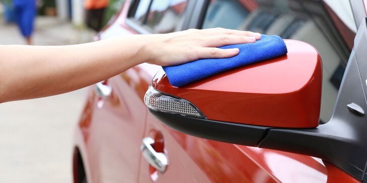 Suché čištění auta prvotřídní nanokosmetikou – místo si určíte sami