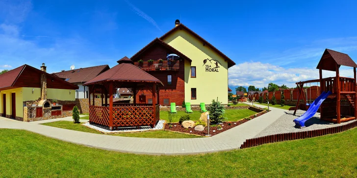 Pobyt v Liptovském Mikuláši: apartmány s kuchyňkou, minigolf i bazén