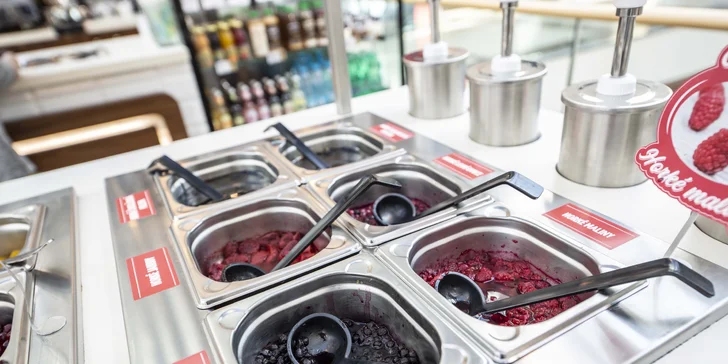 Osvěžení z Yobaru: ovocný koktejl s frozen yogurtem podle výběru pro 1 osobu