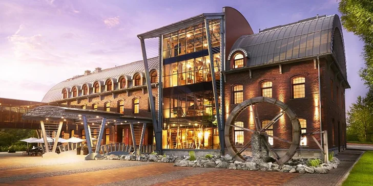 V hotelu najdete také expozici mlýnských strojů rozloženou na 3 podlažích.