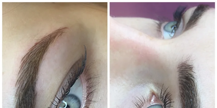 Krásná hned po probuzení: Microblading obočí