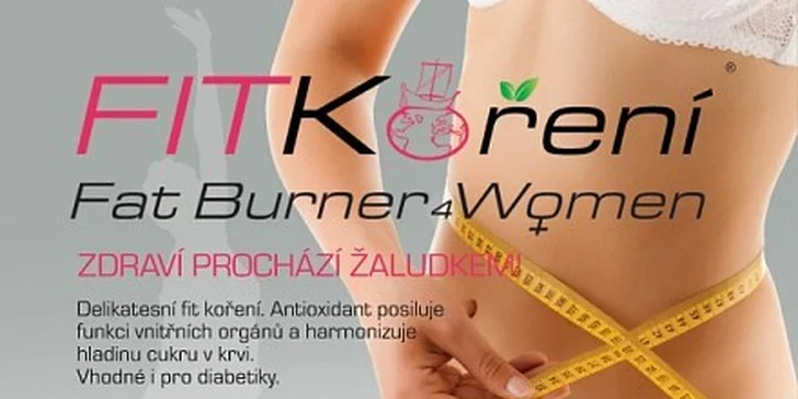168 Kč za unikátní FITKOření® pro zdraví a fitness v hodnotě 288 Kč