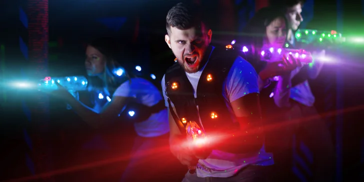 Zastřílejte si: 15 min. hry v profesionální laser game aréně pro jednoho nebo pro skupinu