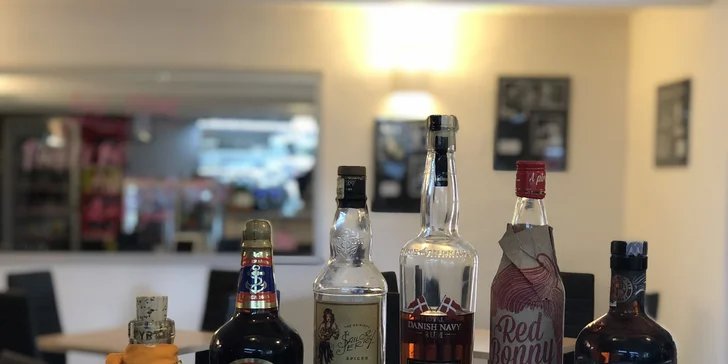 Pirátsko-námořnická degustace rumů pro 1, 2 nebo 4 osoby