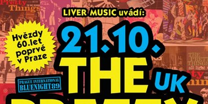 245 Kč  za vstupenku na koncert The Pretty Things. Britská rokenrolová legenda zahraje v Rock Café se slevou 50 %!