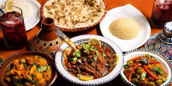 Ve skvěle hodnocené orientální restauraci Siwa orient grill ochutnáte marocký tažín dle výběru.