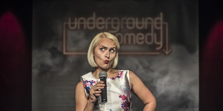 Vstupenka na stand-up show s Underground Comedy v Pardubicích