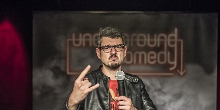 Vstupenka na Underground Comedy Stand-up v Mníšku pod Brdy