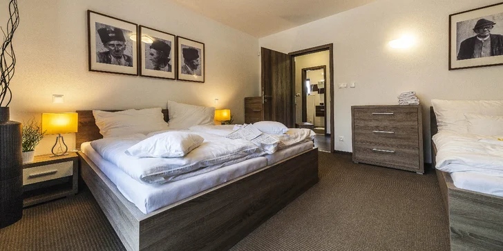 Plně vybavené apartmány u Terchové v Malé Fatře: snídaně a wellness
