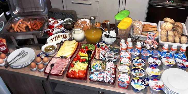 Plně vybavené apartmány u Terchové v Malé Fatře: snídaně a wellness