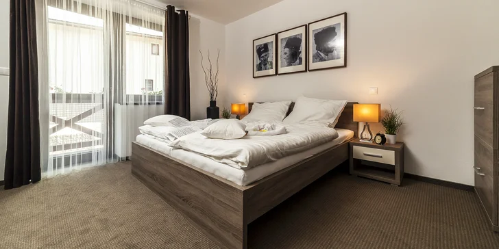 Plně vybavené apartmány u Terchové v Malé Fatře: snídaně a wellness