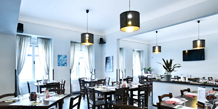 Otevřené vouchery v hodnotě 250, 500 i 1000 Kč do pravé italské restaurace