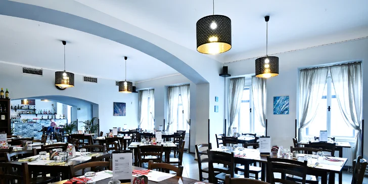 Otevřené vouchery v hodnotě 250, 500 i 1000 Kč do pravé italské restaurace